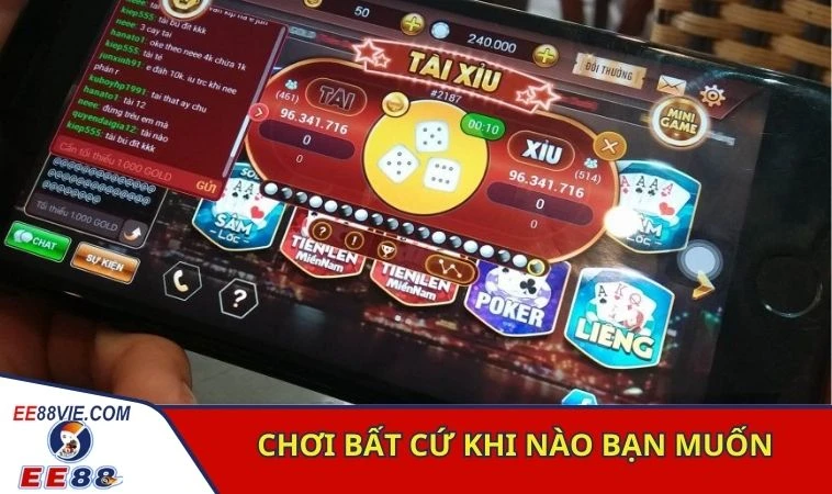 Chơi bất cứ khi nào bạn muốn
