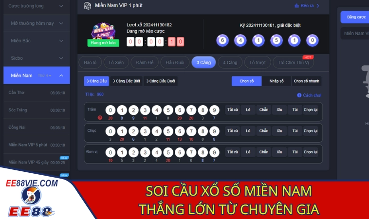 Bí kíp soi cầu XSMN đảm bảo trúng số liên tục