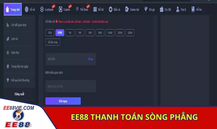 EE88 không lừa đảo khách hàng