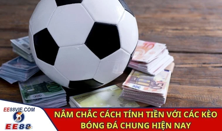 Nắm chắc cách tính tiền với các kèo bóng đá chung hiện nay