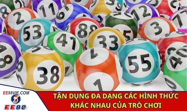 Tận dụng đa dạng các hình thức khác nhau của trò chơi